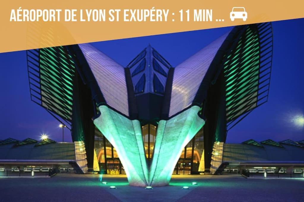 Comfort And Tranquility Near Lyon And Groupama Stadium, 4 Personnes Meyzieu Dış mekan fotoğraf