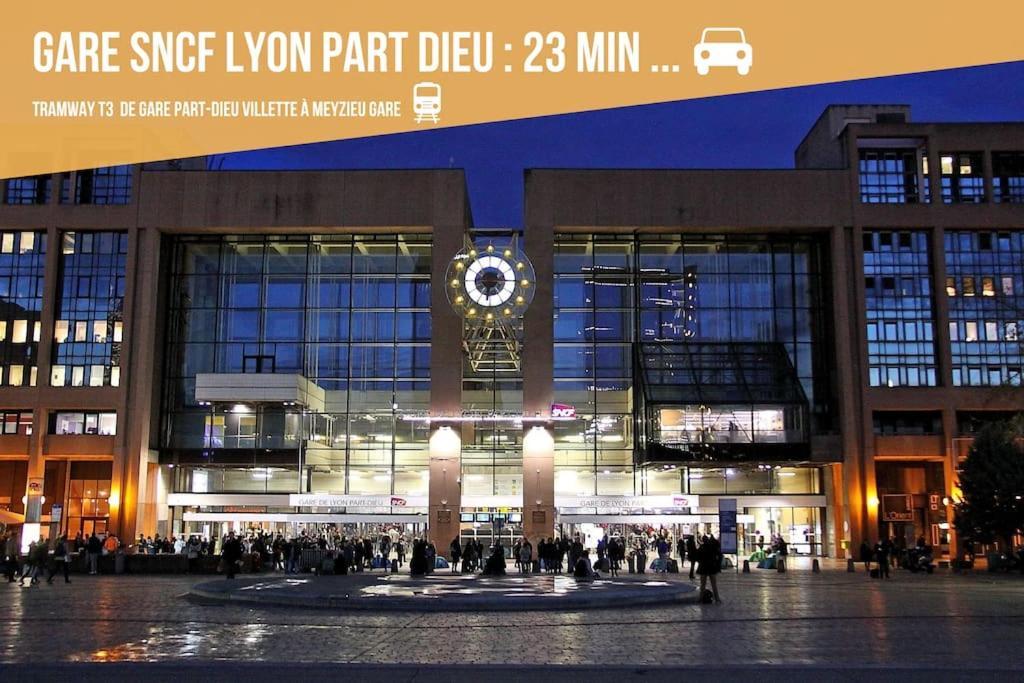 Comfort And Tranquility Near Lyon And Groupama Stadium, 4 Personnes Meyzieu Dış mekan fotoğraf